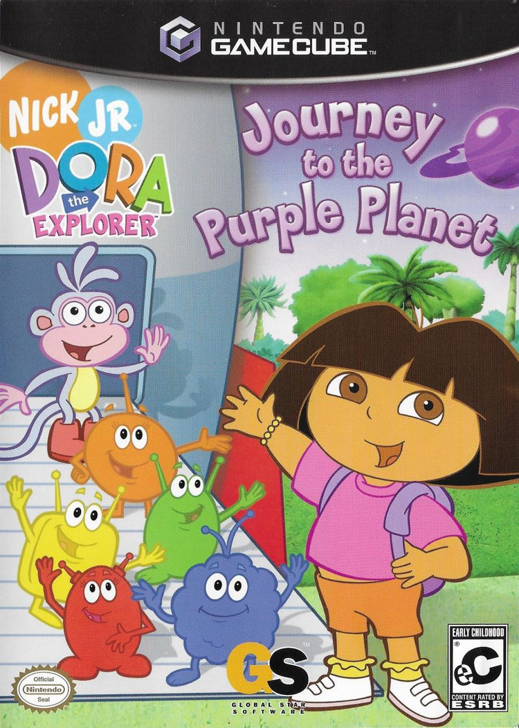 Dora the Explorer Journey to the Purple Planet - Gamecube Game