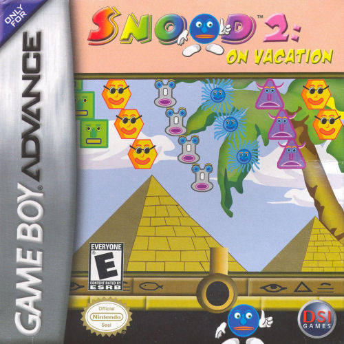 Snood 2 On Vacation - GBA Game