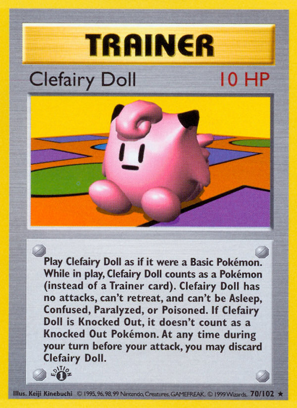 Clefairy Doll (70/102) - Base