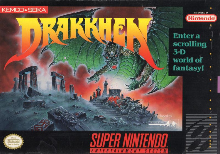 Drakkhen - SNES Game