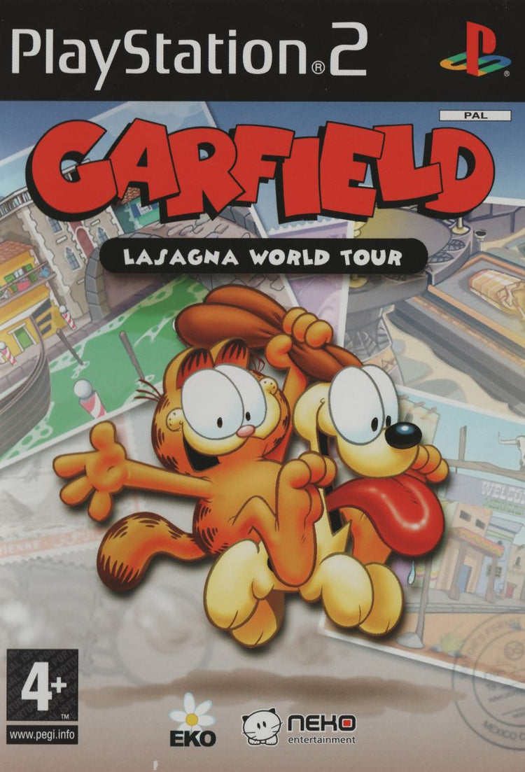 Garfield: Lasagna World Tour - PS2 Game