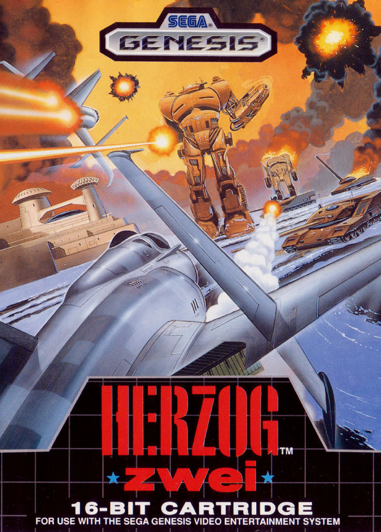 Herzog Zwei - Sega Genesis Game