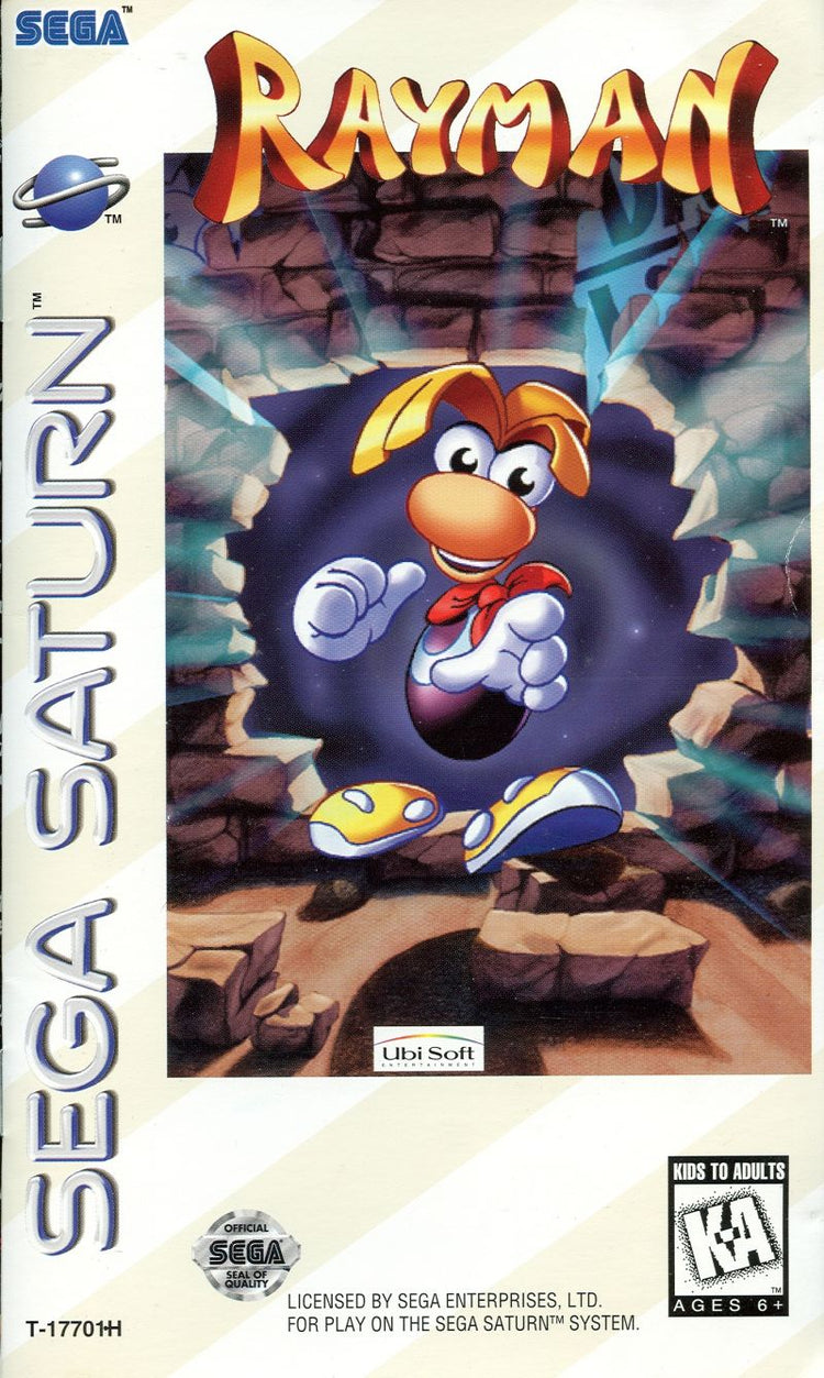 Rayman - Sega Saturn Game