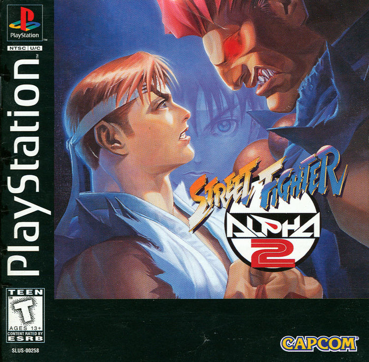 Street Fighter Alpha 2 - PS1 Game