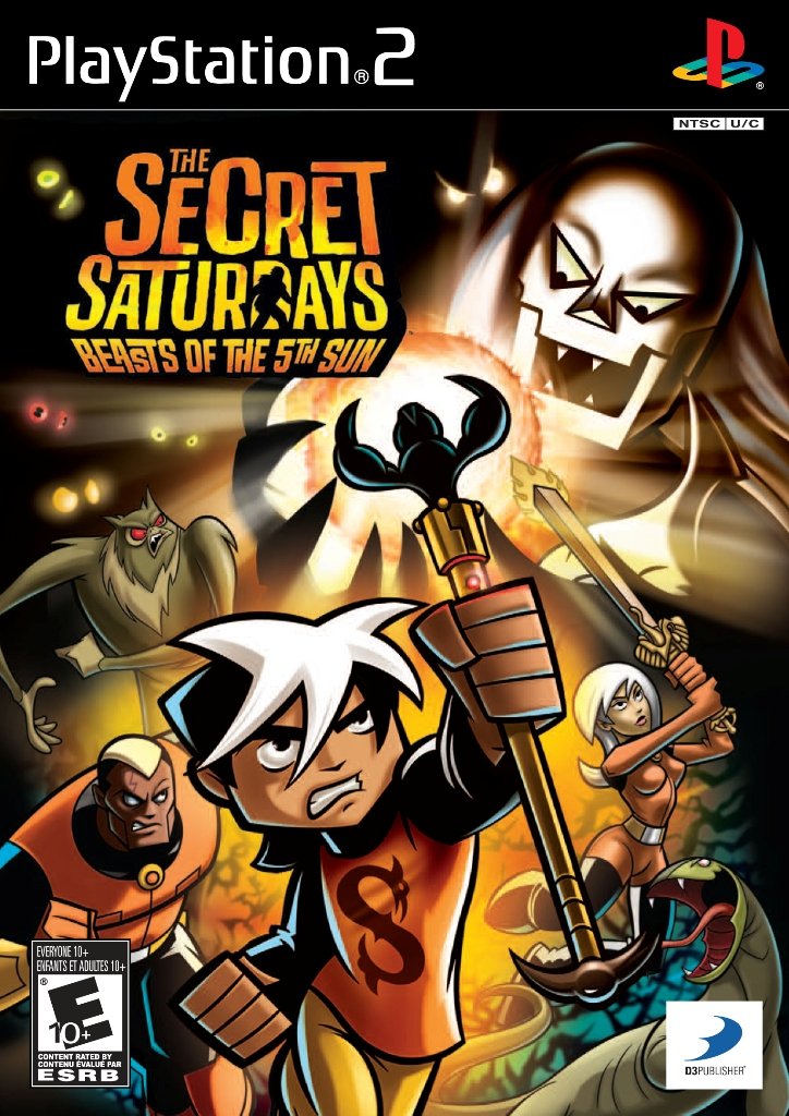 The Secret Saturdays: Beasts of The 5th Sun - PS2 Game