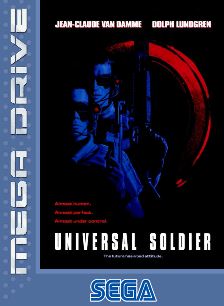 Universal Soldier - Sega Genesis Game