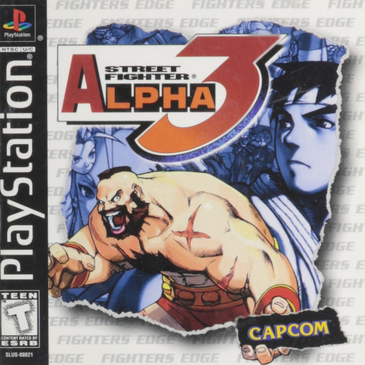 Street Fighter Alpha 3 - PS1 Game