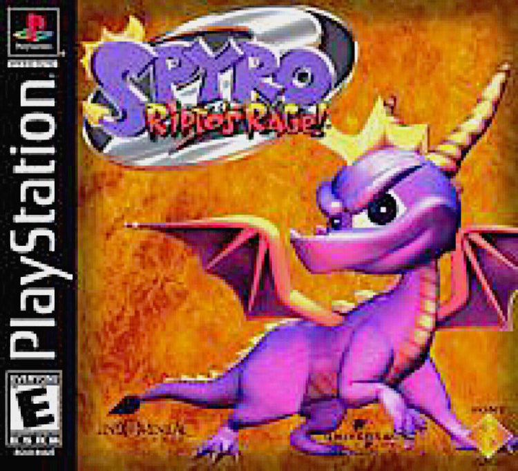Spyro Ripto's Rage - PS1 Game