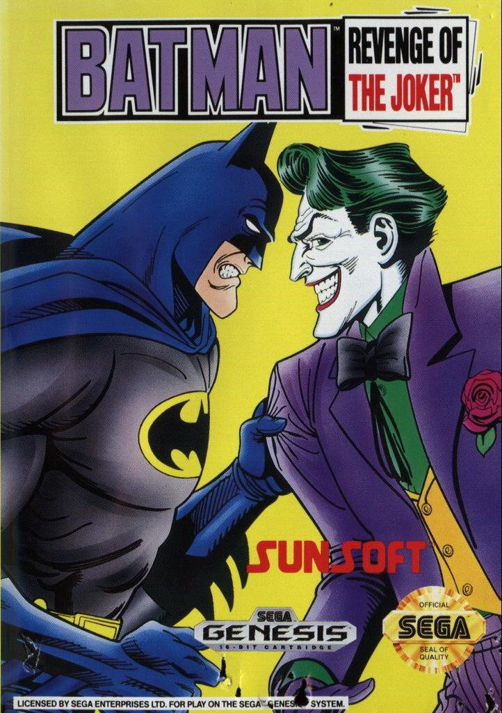 Batman Revenge of the Joker - Sega Genesis Game