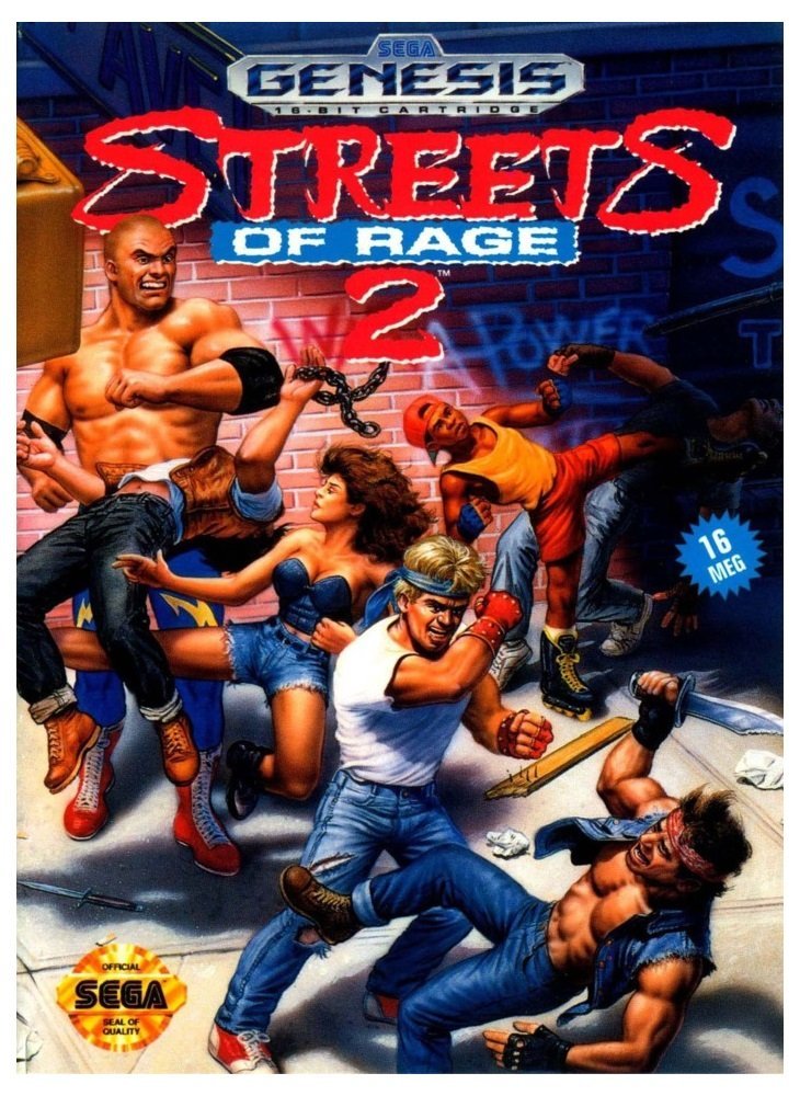 Streets of Rage 2 - Sega Genesis Game