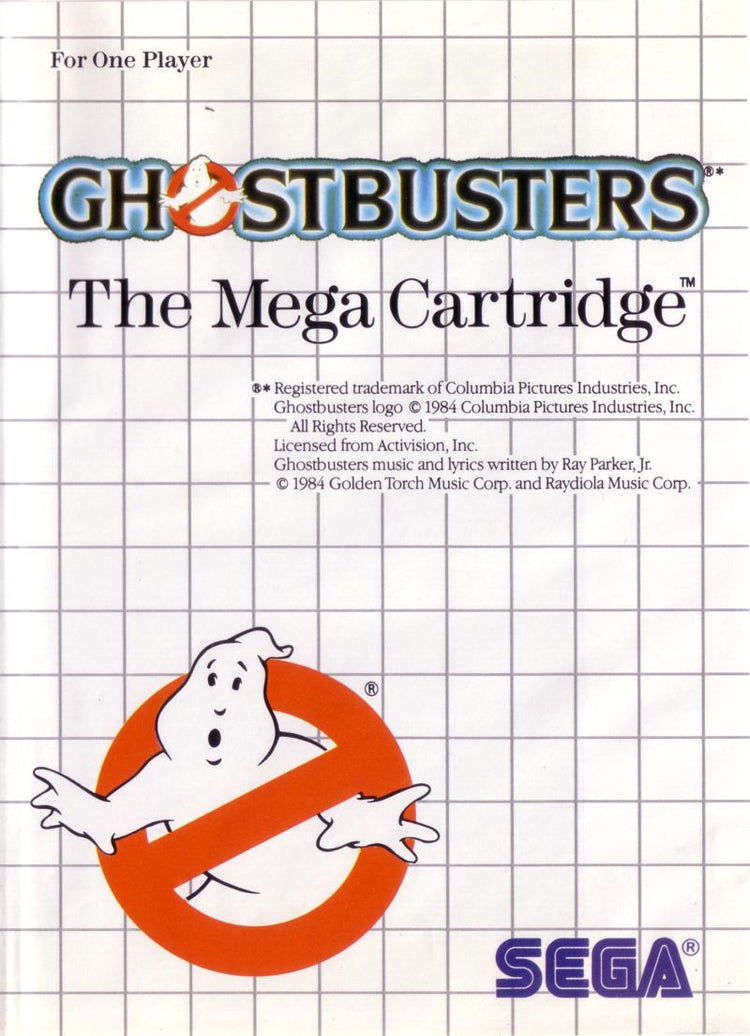 Ghostbusters - Sega Master System Game
