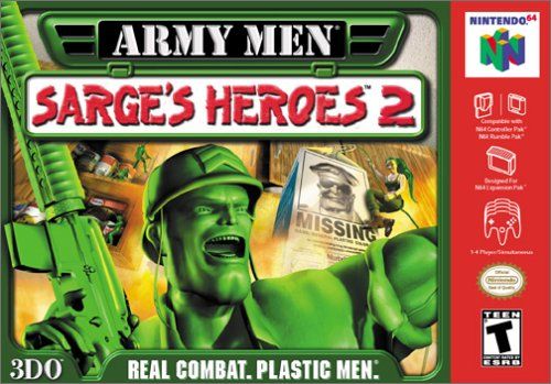 Army Men Sarge's Heroes 2 - Nintendo 64 Game