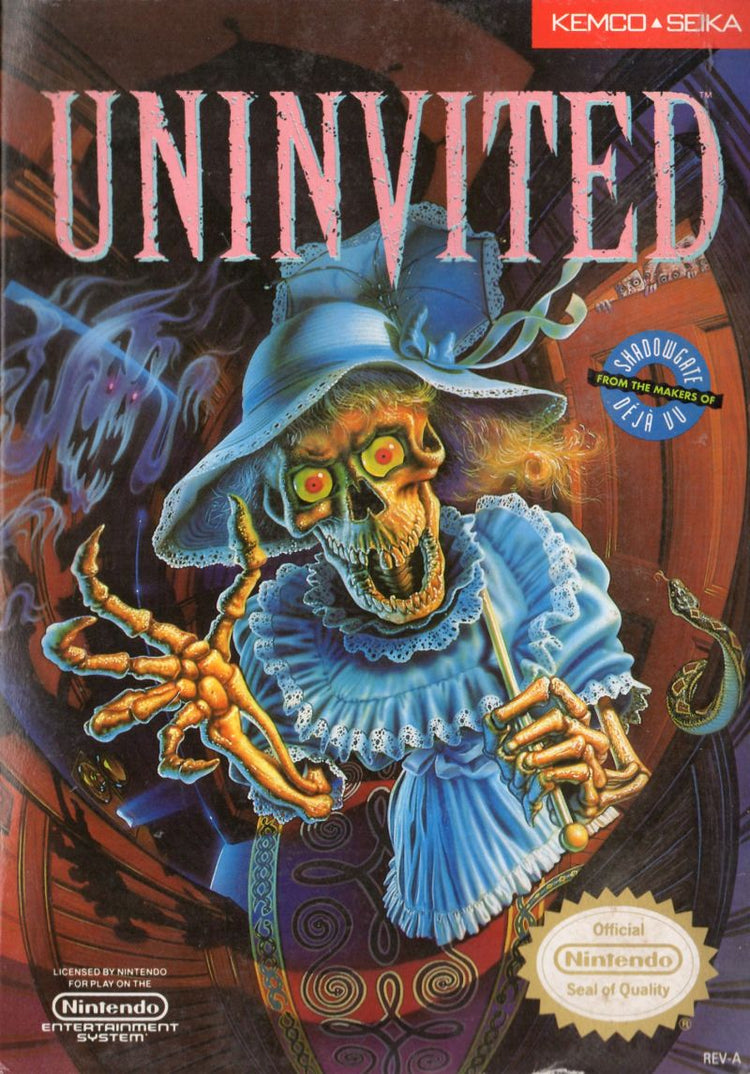 Uninvited - NES Game