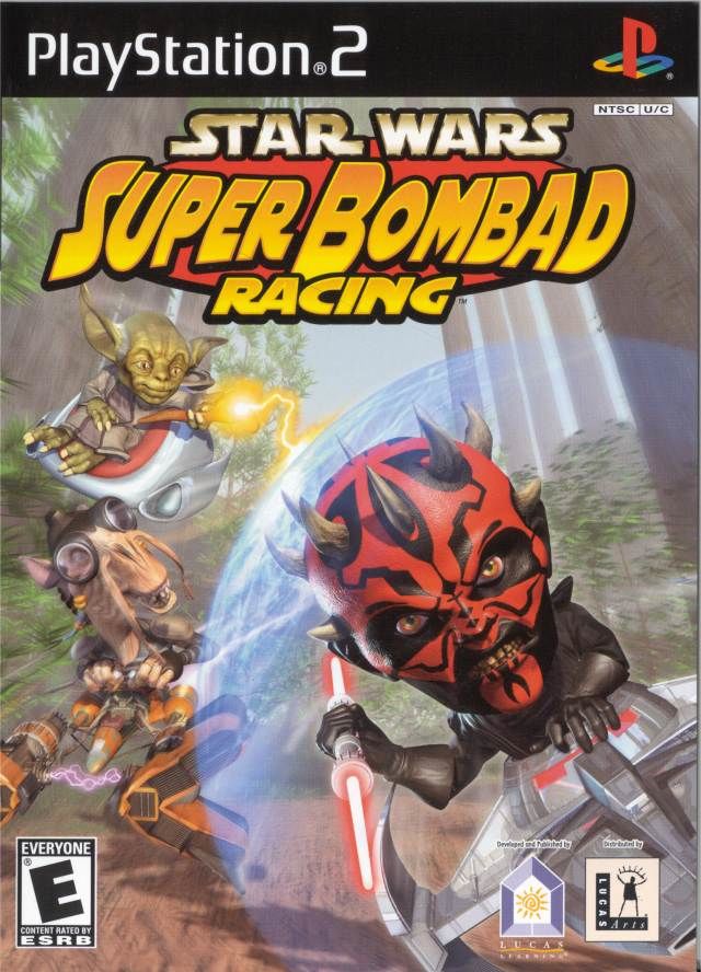 Star Wars Super Bombad Racing - PS2 Game