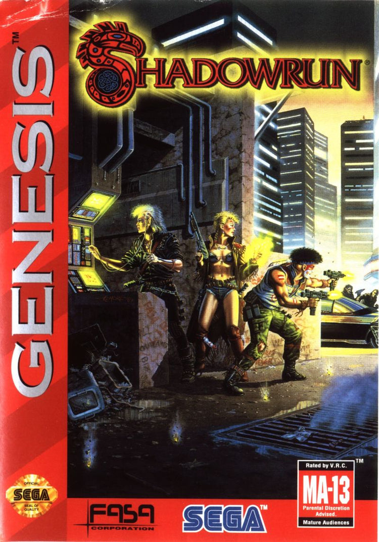 Shadowrun - Sega Genesis Game