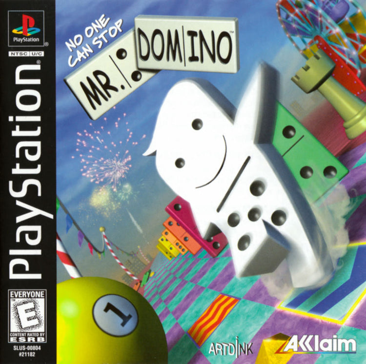 No One Can Stop Mr. Domino - PS1 Game