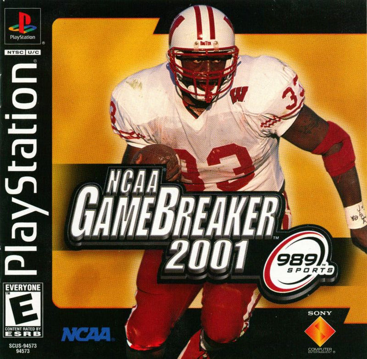NCAA GameBreaker 2001 - PS1 Game