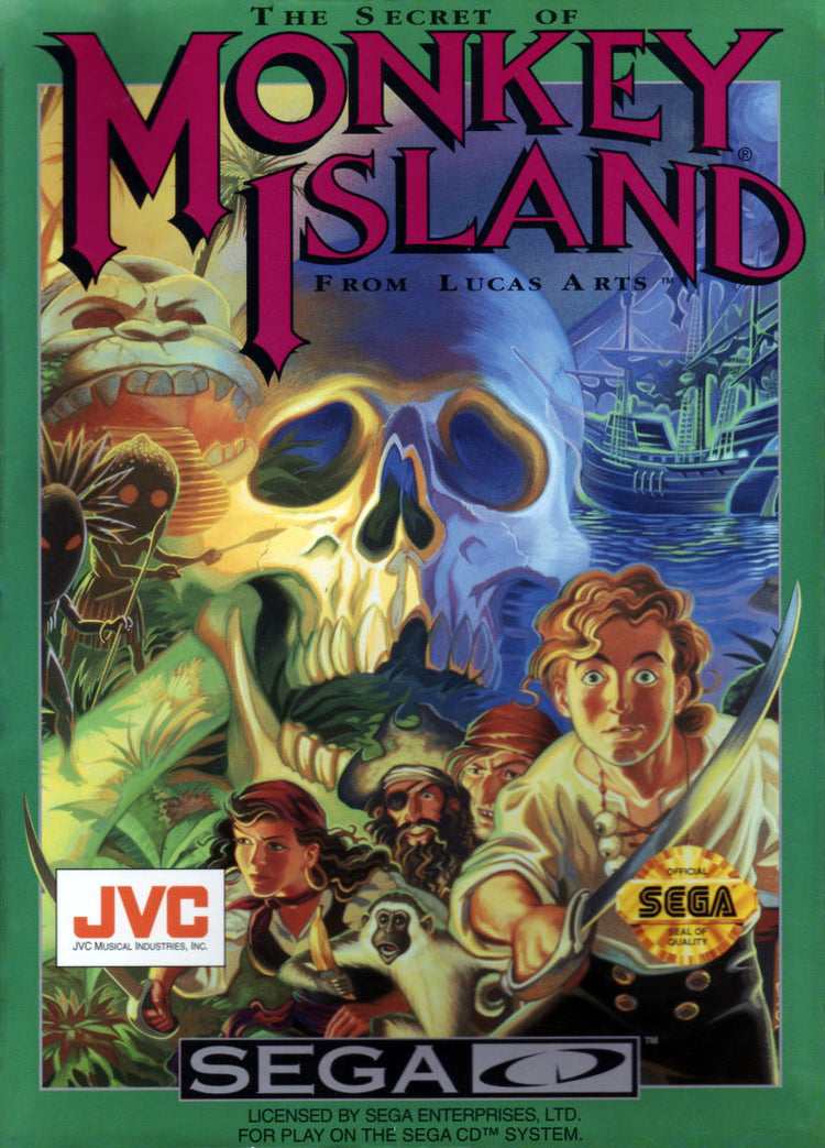 The Secret of Monkey Island - Sega CD Game