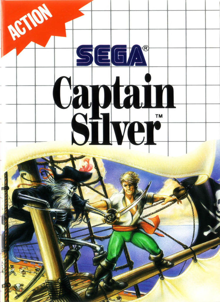 Captain Silver - Sega Master System Game