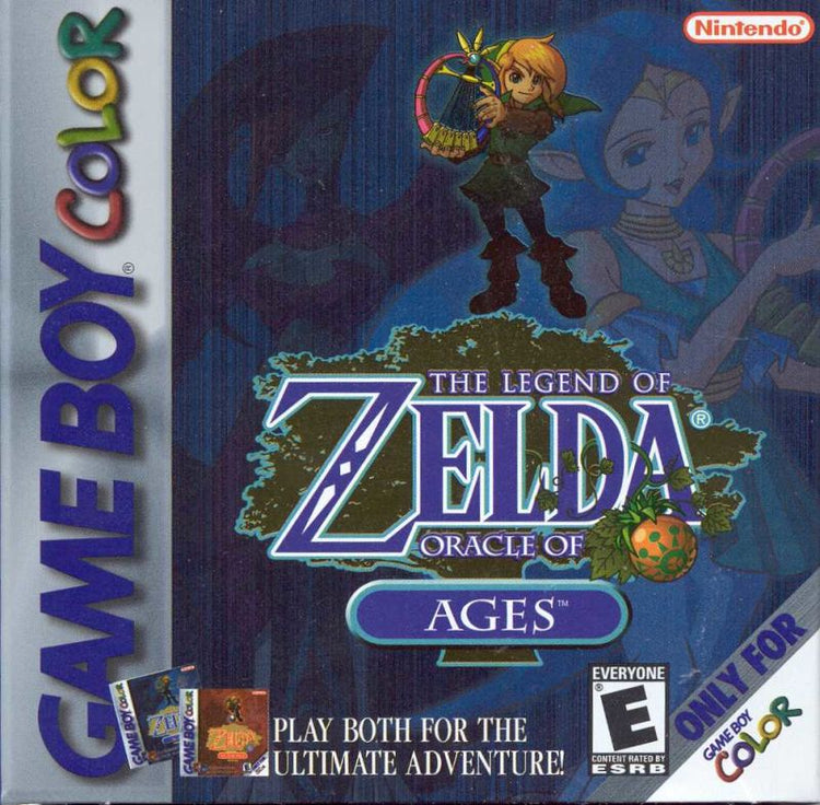 Zelda Oracle of Ages - Gameboy Color Game