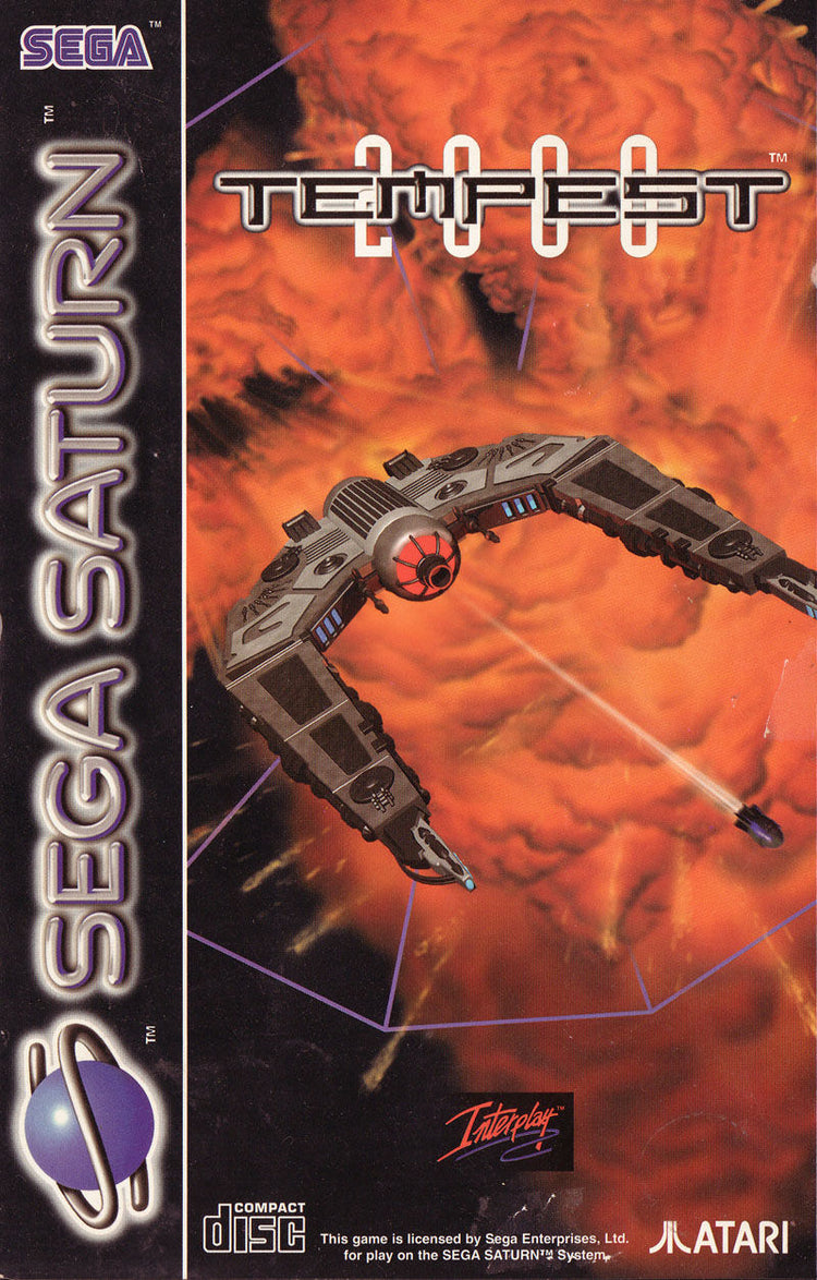 Tempest 2000 - Sega Saturn Game