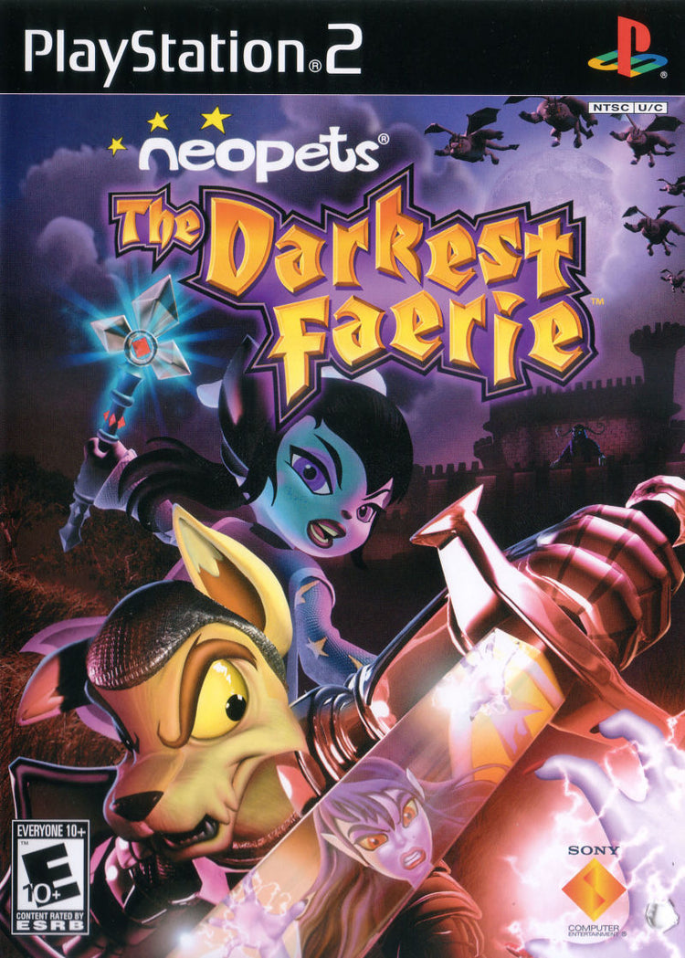 NeoPets the Darkest Faerie - PS2 Game