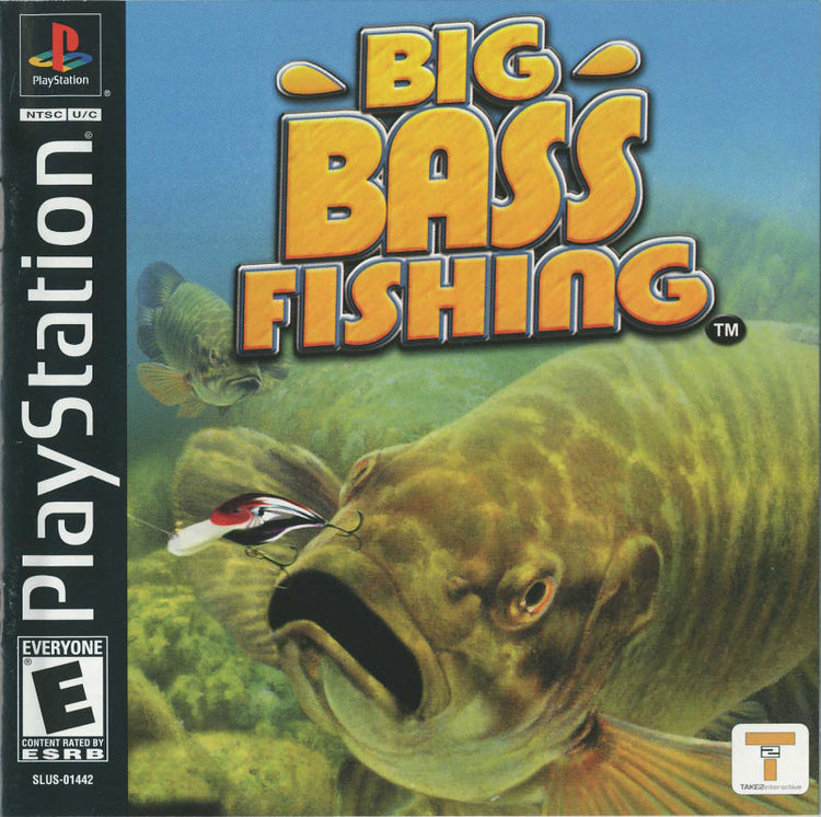 Big Bass Fishing - PS1 Game