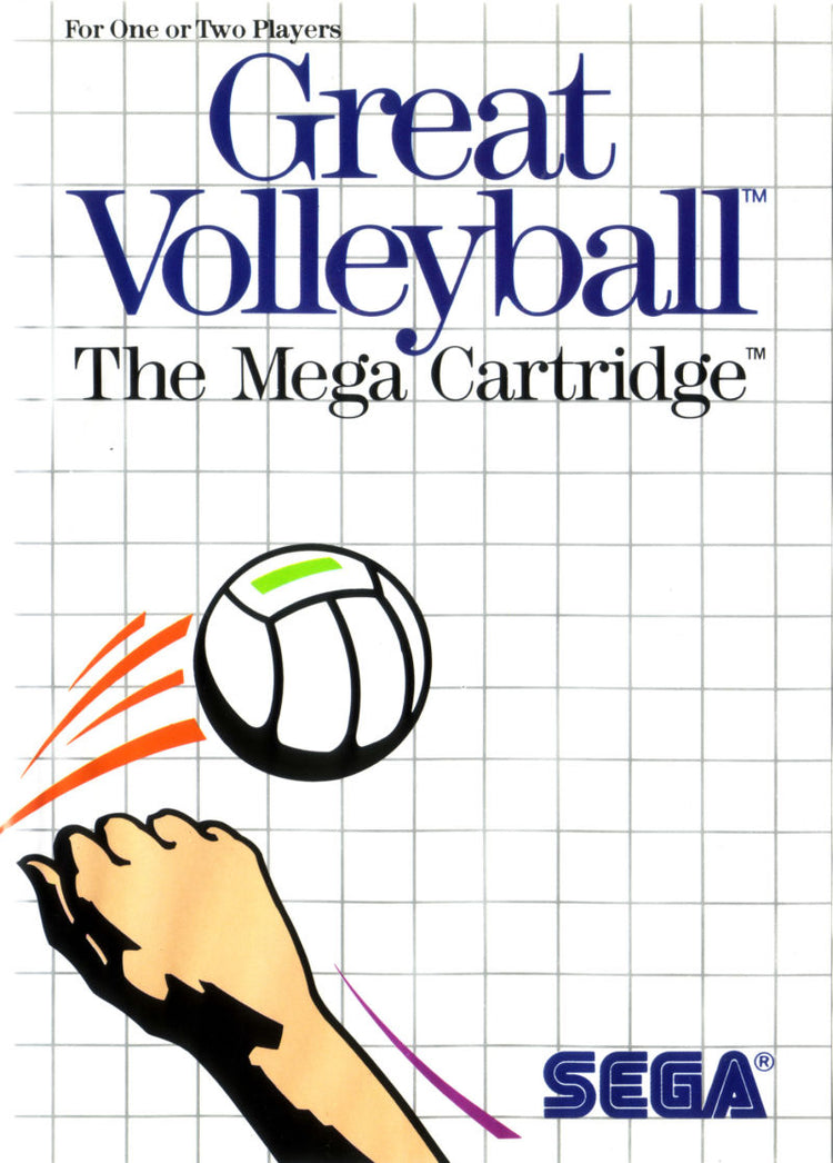 Great Volleyball - Sega Master System Game