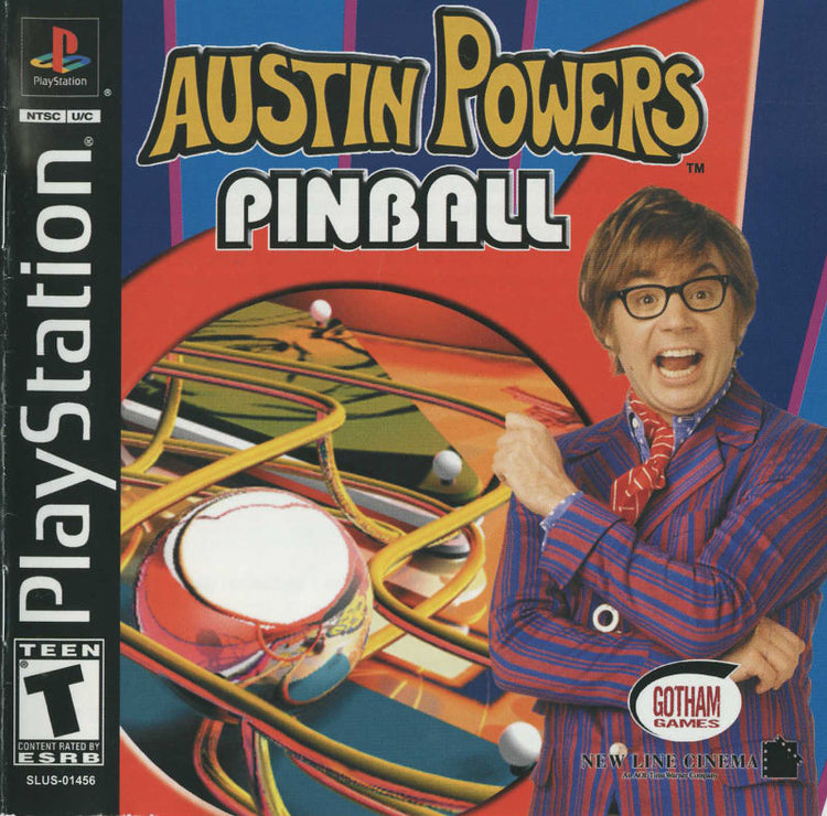 Austin Powers Pinball - PS1 Game