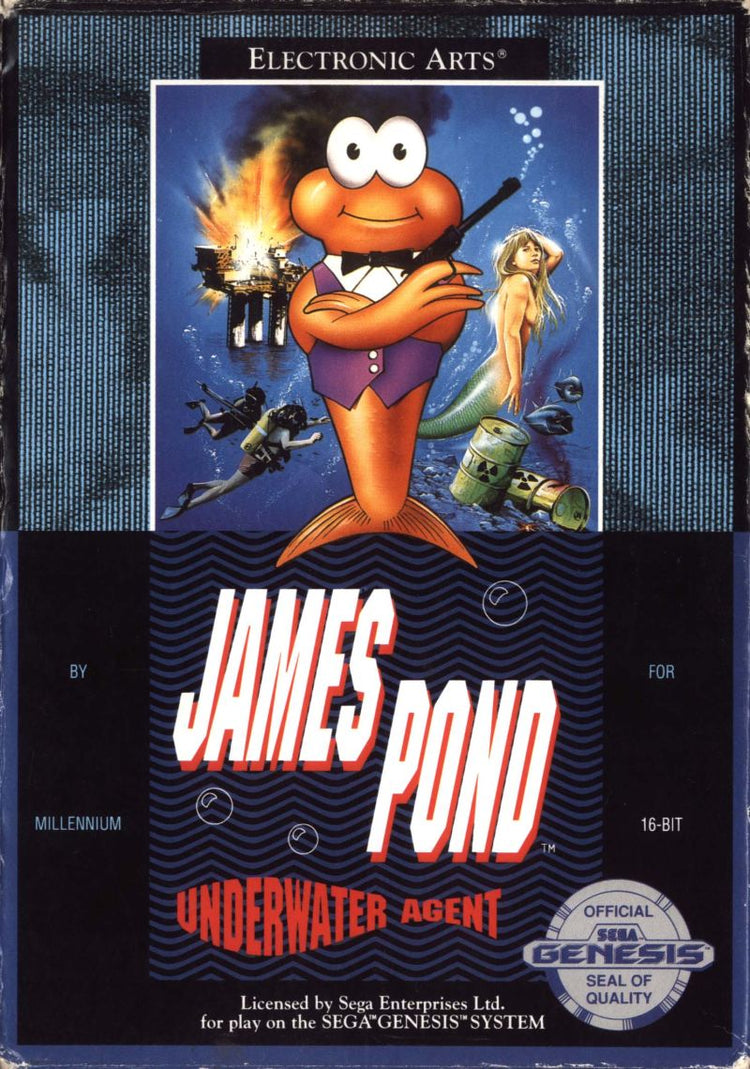 James Pond - Sega Genesis Game