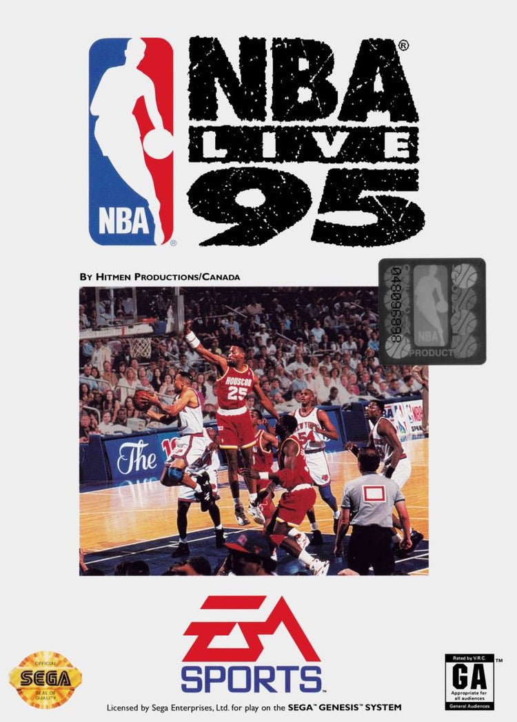 NBA Live 95 - Sega Genesis Game