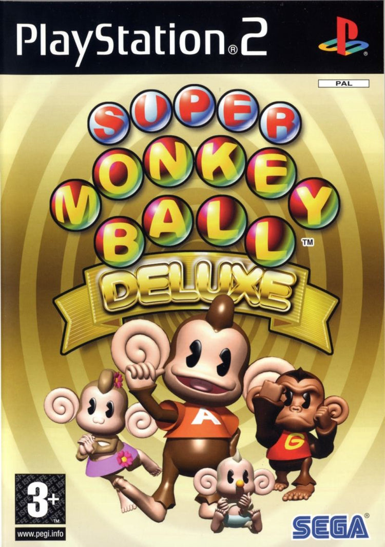 Super Monkey Ball Deluxe - PS2 Game