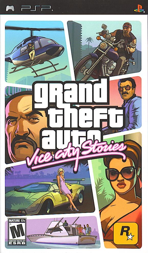 Grand Theft Auto Vice City Stories - PSP Game