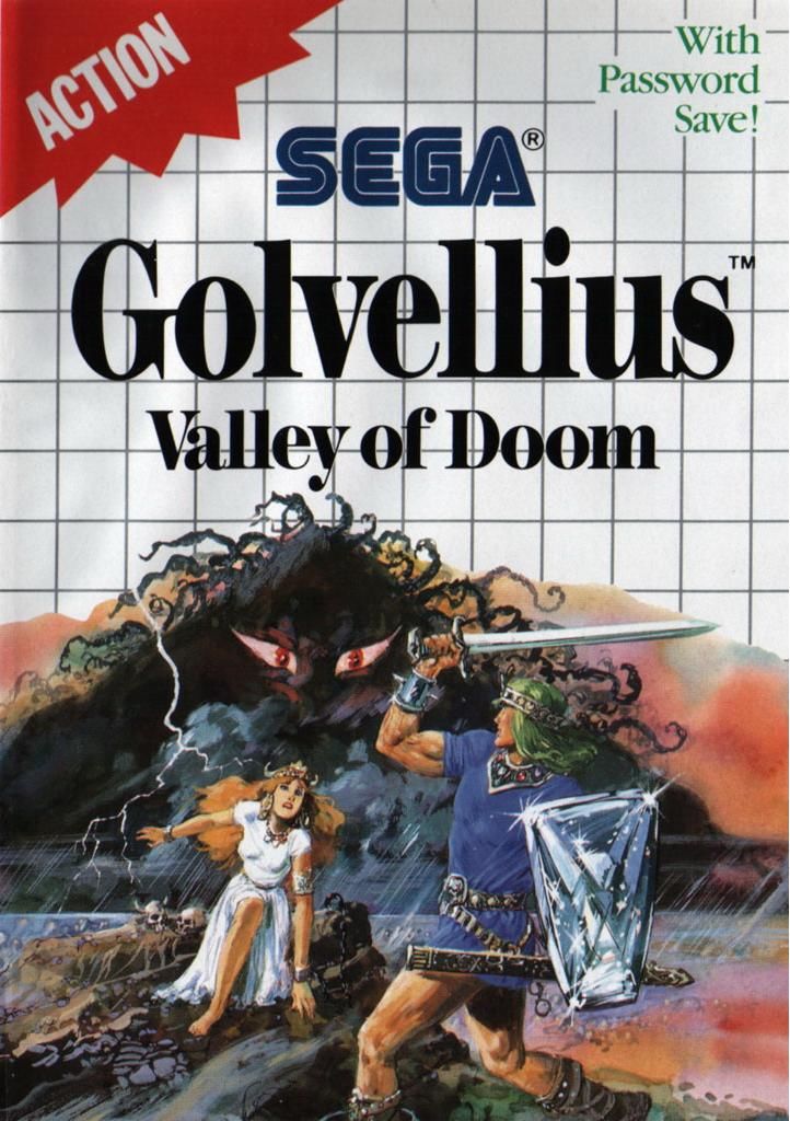 Golvellius Valley of Doom - Sega Master System Game