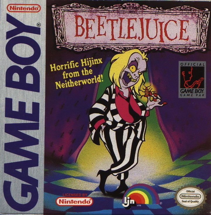 Beetlejuice - Gameboy Game