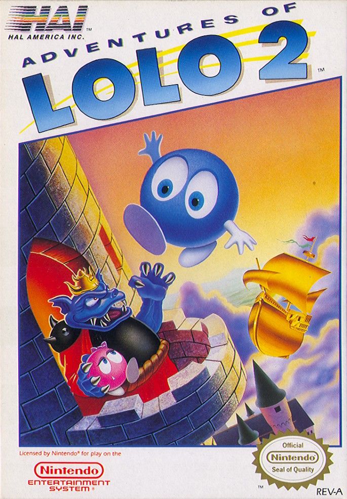 Adventures of Lolo 2 - NES Game
