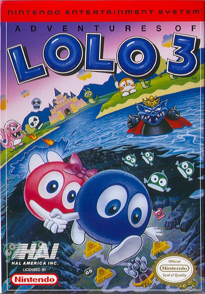 Adventures of Lolo 3 - NES Game