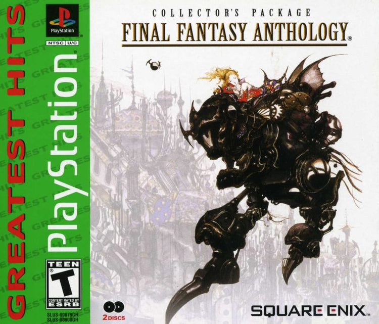 Final Fantasy Anthology - PS1 Game