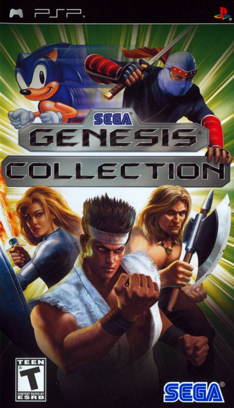 Sega Genesis Collection - PSP Game