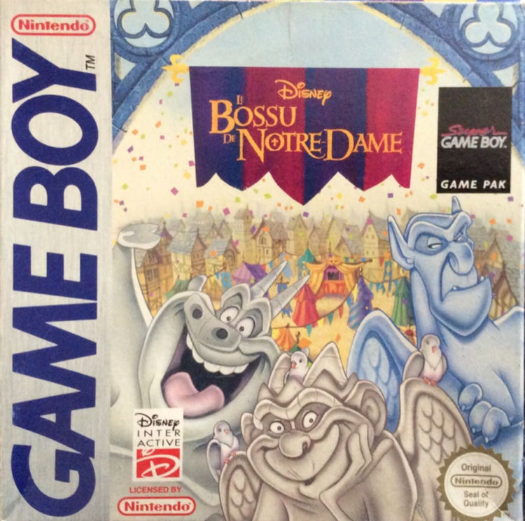 Hunchback of Notre Dame - Gameboy Game