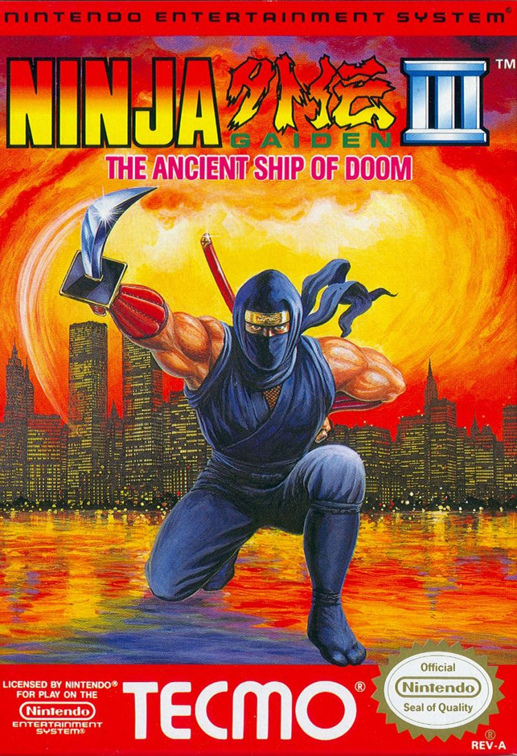 Ninja Gaiden III Ancient Ship of Doom - NES Game