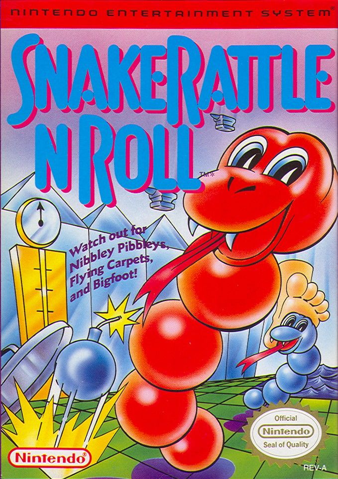Snake Rattle n Roll - NES Game