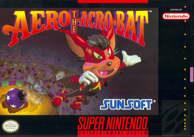 Aero the Acro-Bat - SNES Game