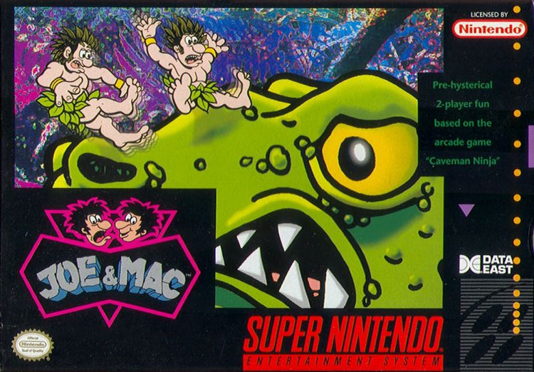 Joe and Mac - SNES Game