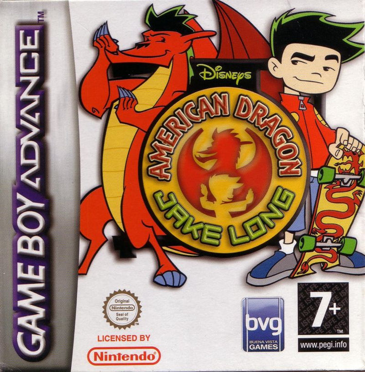 American Dragon Jake Long Rise of the Huntsclan - GBA Game