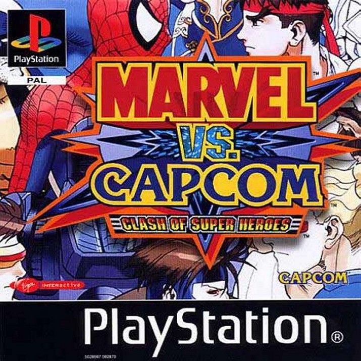 Marvel vs. Capcom Clash of Super Heroes - PS1 Game