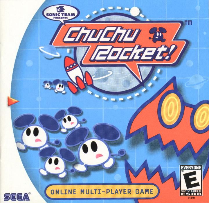 Chu Chu Rocket - Sega Dreamcast Game