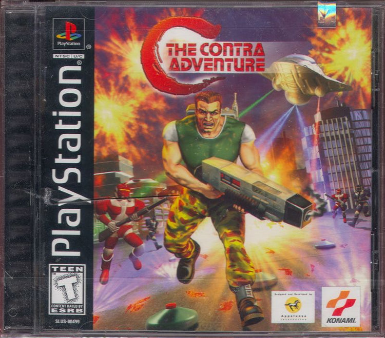 Contra Adventure - PS1 Game
