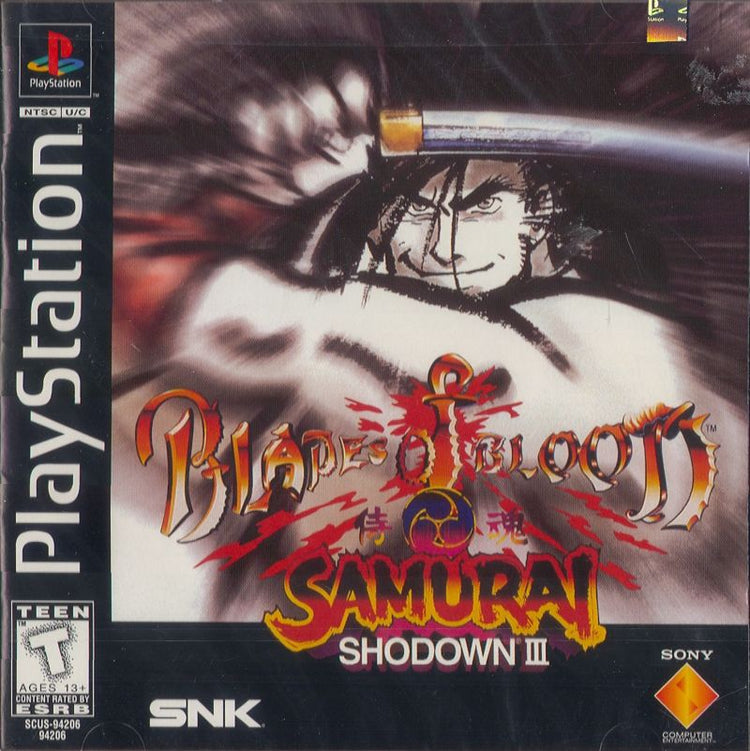 Samurai Shodown III - PS1 Game
