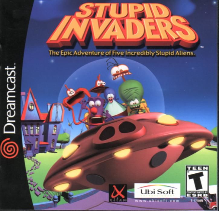 Stupid Invaders - Sega Dreamcast Game